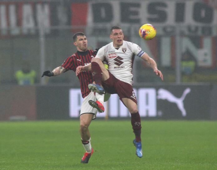 Milan-Torino: Alessio Romagnoli e Andrea Belotti - MilanPress, robe dell'altro diavolo