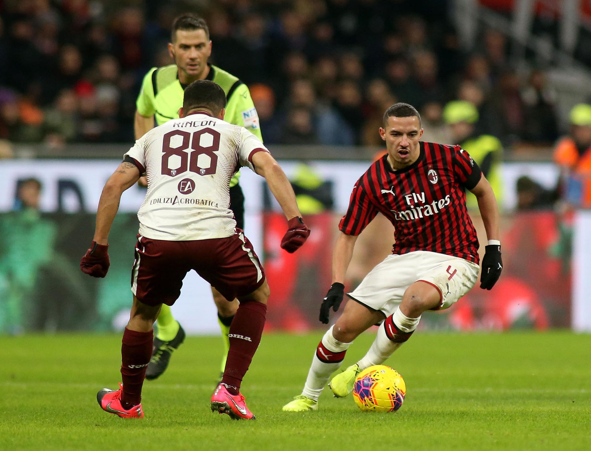 Bennacer Rincon Pasqua Torino MilanPress