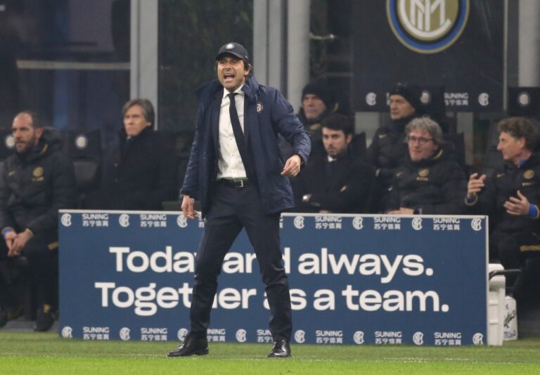 Tottenham, Conte: “Gli allenatori italiani non snobbano la Champions, guardate Ancelotti. Ricordo ancora la finale persa nel 2003…”