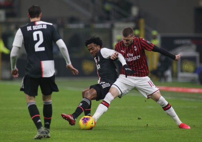 Cuadrado Rebic De Sciglio Juventus MilanPress