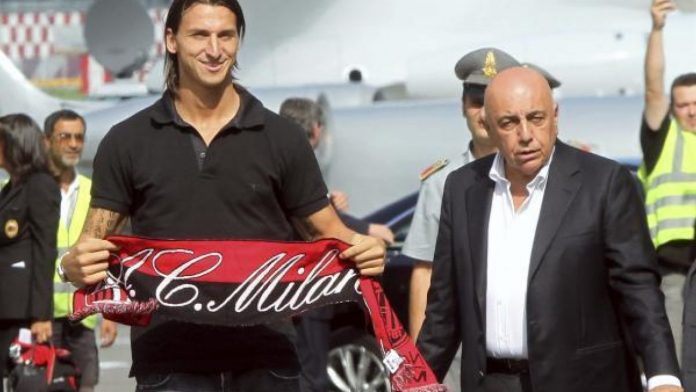 Adriano Galliani e Zlatan Ibrahimovic - MilanPress, robe dell'altro diavolo