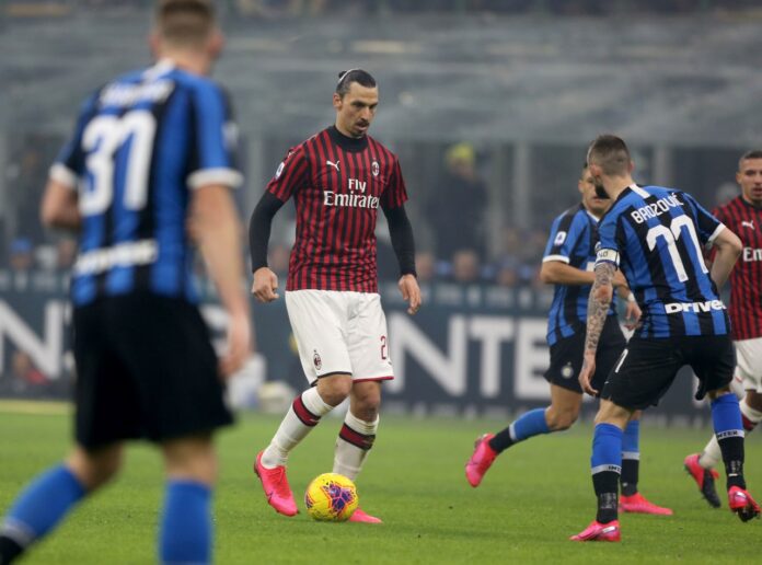 Ibrahimovic Brozovic Inter MilanPress