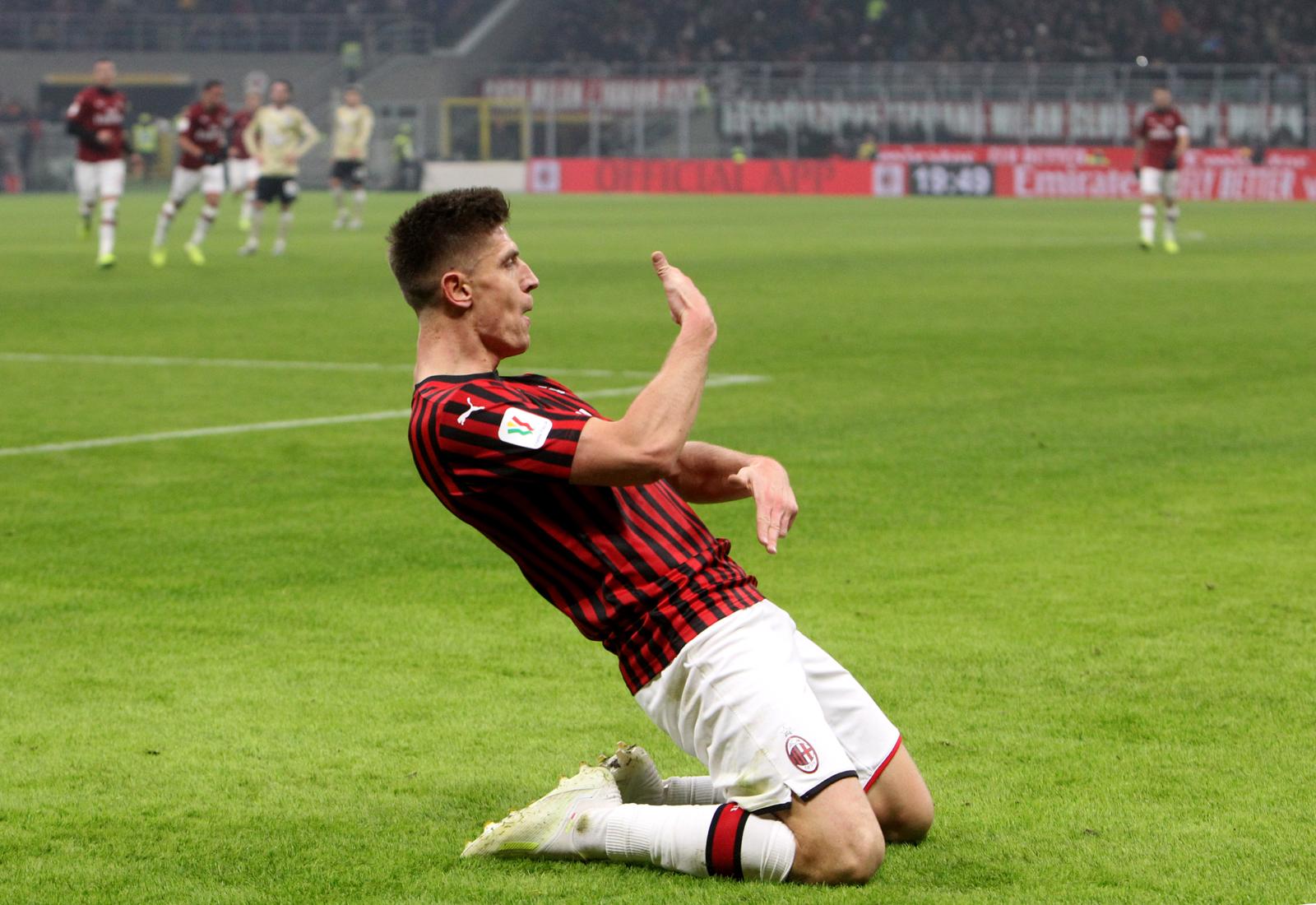 Krzysztof Piatek ai tempi del Milan - MilanPress, robe dell'altro diavolo