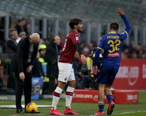 Milan: Lucas Paquetá, in azione contro il Verona - Milanpress, robe dell'altro diavolo