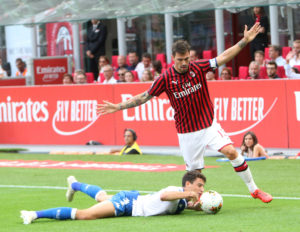 Milan: Alessio Romagnoli - Milanpress, robe dell'altro diavolo