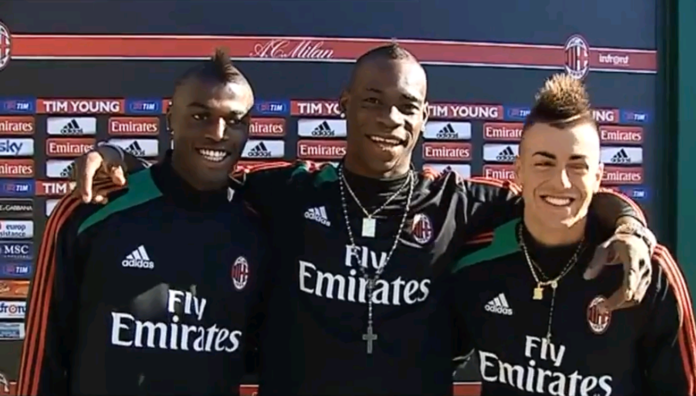 M'Baye Niang, Mario Balotelli, Stephan El Shaarawy - MilanPress, robe dell'altro diavolo