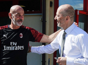 Milan: Stefano Pioli e Ivan Gazidis - Milanpress, robe dell'altro diavolo