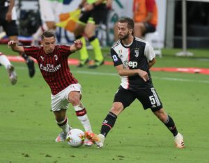 Ismael Bennacer e Miralem Pjanic