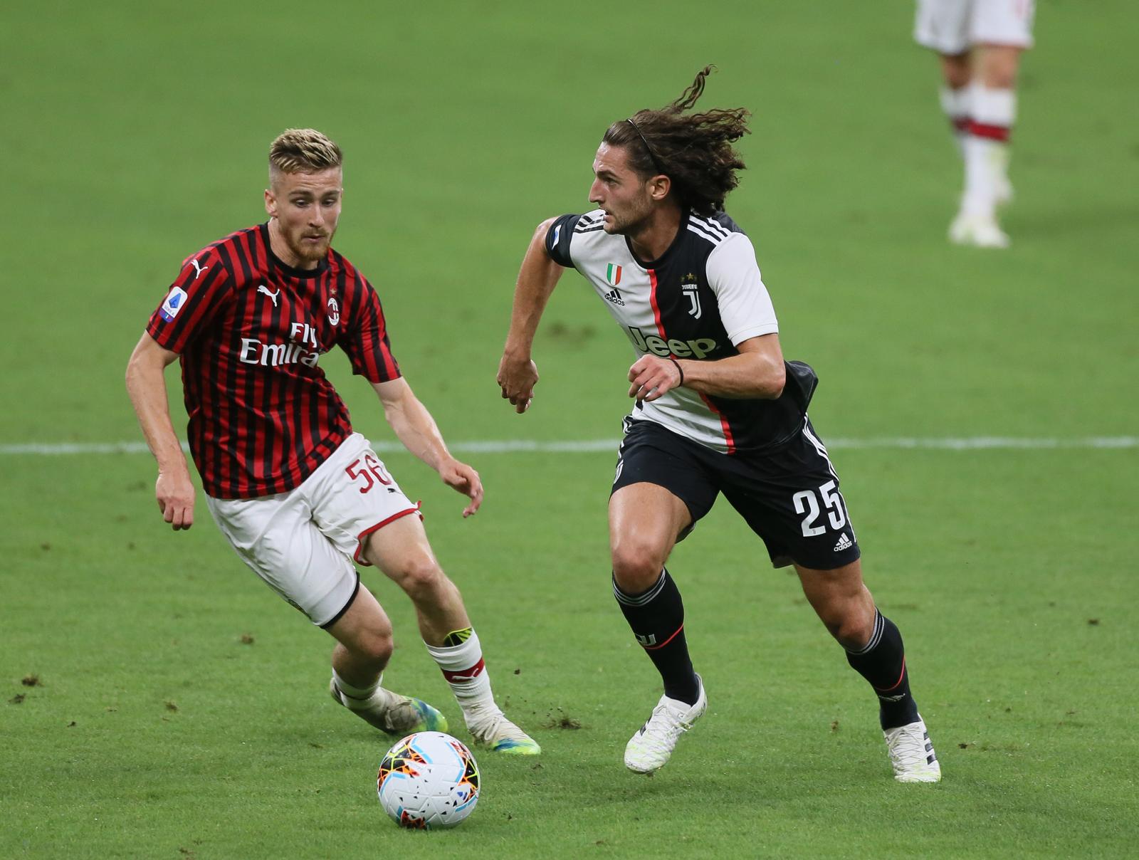 Alexis Saelemaekers e Adrien Rabiot - MilanPress, robe dell'altro diavolo Alexis Saelemaekers e Adrien Rabiot - MilanPress, robe dell'altro diavolo