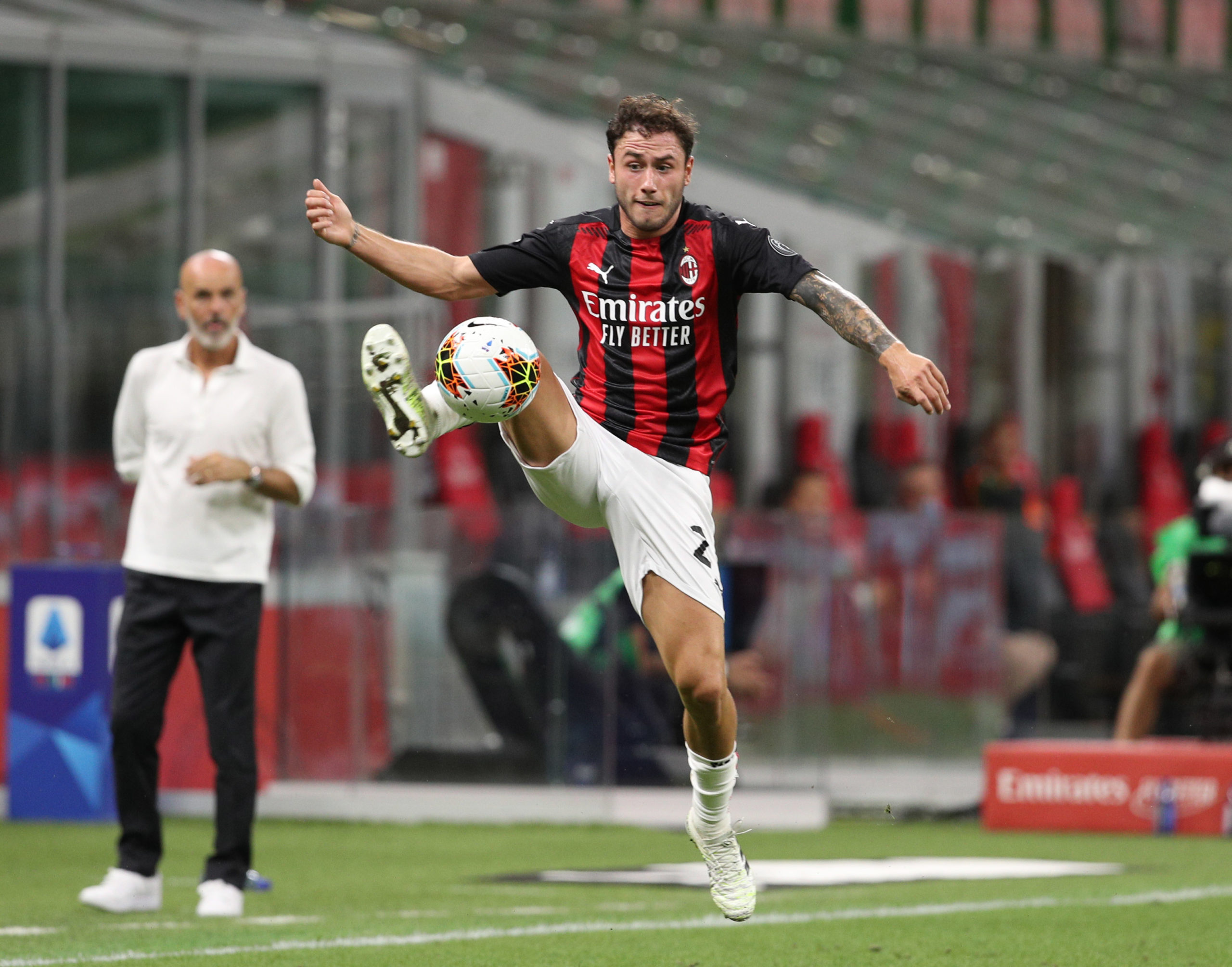 Milan: Davide Calabria - Milanpress, robe dell'altro diavolo
