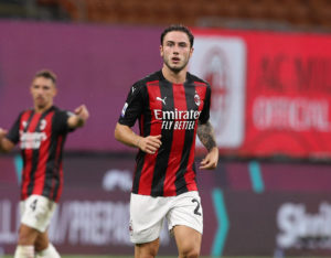 Milan: Davide Calabria - Milanpress, robe dell'altro diavolo