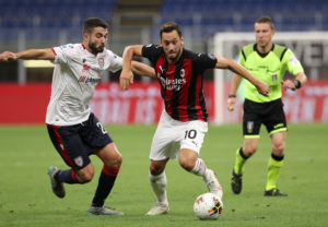 Milan: Hakan Calhanoglu - Milanpress, robe dell'altro diavolo