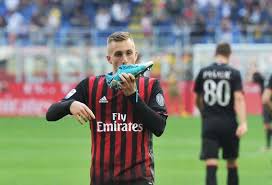 Milan: Gerard Deulofeu esulta dopo un gol - Milanpress, robe dell'altro diavolo