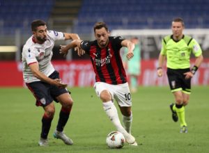 Milan: Hakan Calhanoglu - Milanpress, robe dell'altro diavolo