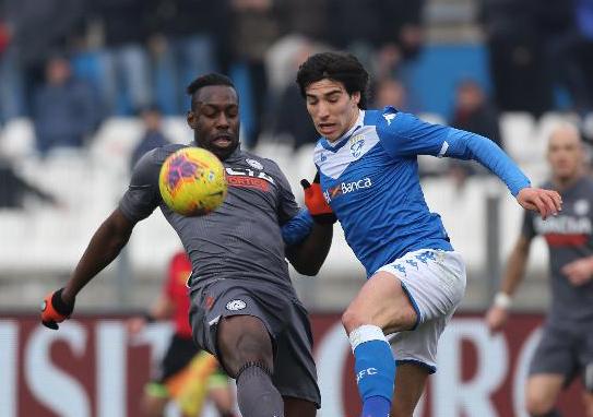 Sandro Tonali - Milanpress, robe dell'altro diavolo