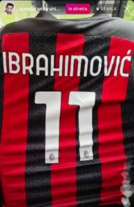 Milan: Zlatan Ibrahimovic ufficializza il suo numero di maglia - Milanpress, robe dell'altro diavolo