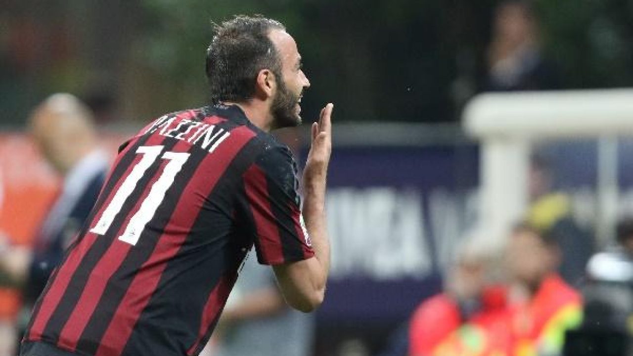 Milan: Giampaolo Pazzini esulta dopo un gol - Milanpress, robe dell'altro diavolo