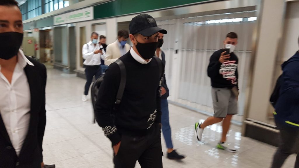 L'arrivo di Brahim Diaz a Malpensa - Milanpress, robe dell'altro diavolo