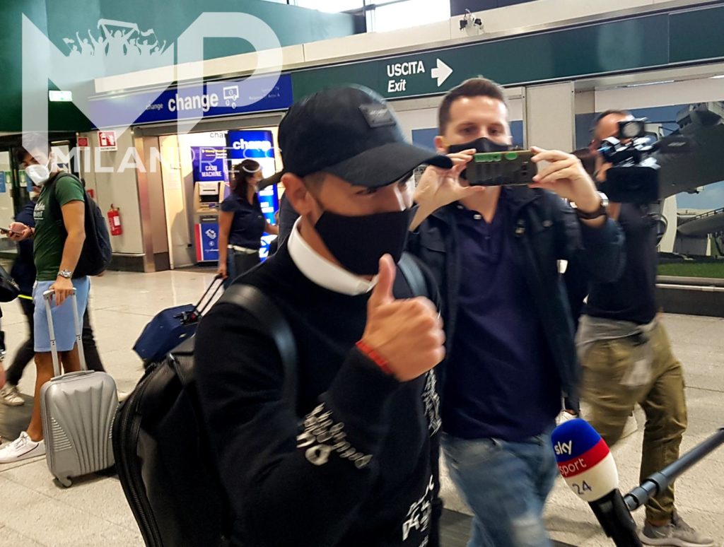 L'arrivo di Brahim Diaz a Malpensa - Milanpress, robe dell'altro diavolo