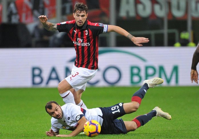 Milan-Genoa: Alessio Romagnoli e Goran Pandev - Milanpress, robe dell'altro diavolo
