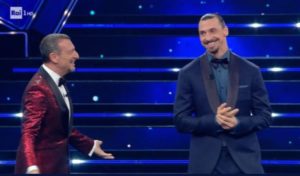 Amadeus Zlatan Ibrahimovic Sanremo