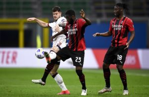 Milan-Cagliari: Fikayo Tomori, Souahilo Meite e Alberto Cerri (Photo Credit: Agenzia Fotogramma)