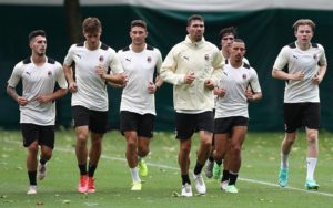 Colombo Caldara Romagnoli Bennacer Tonali Hauge