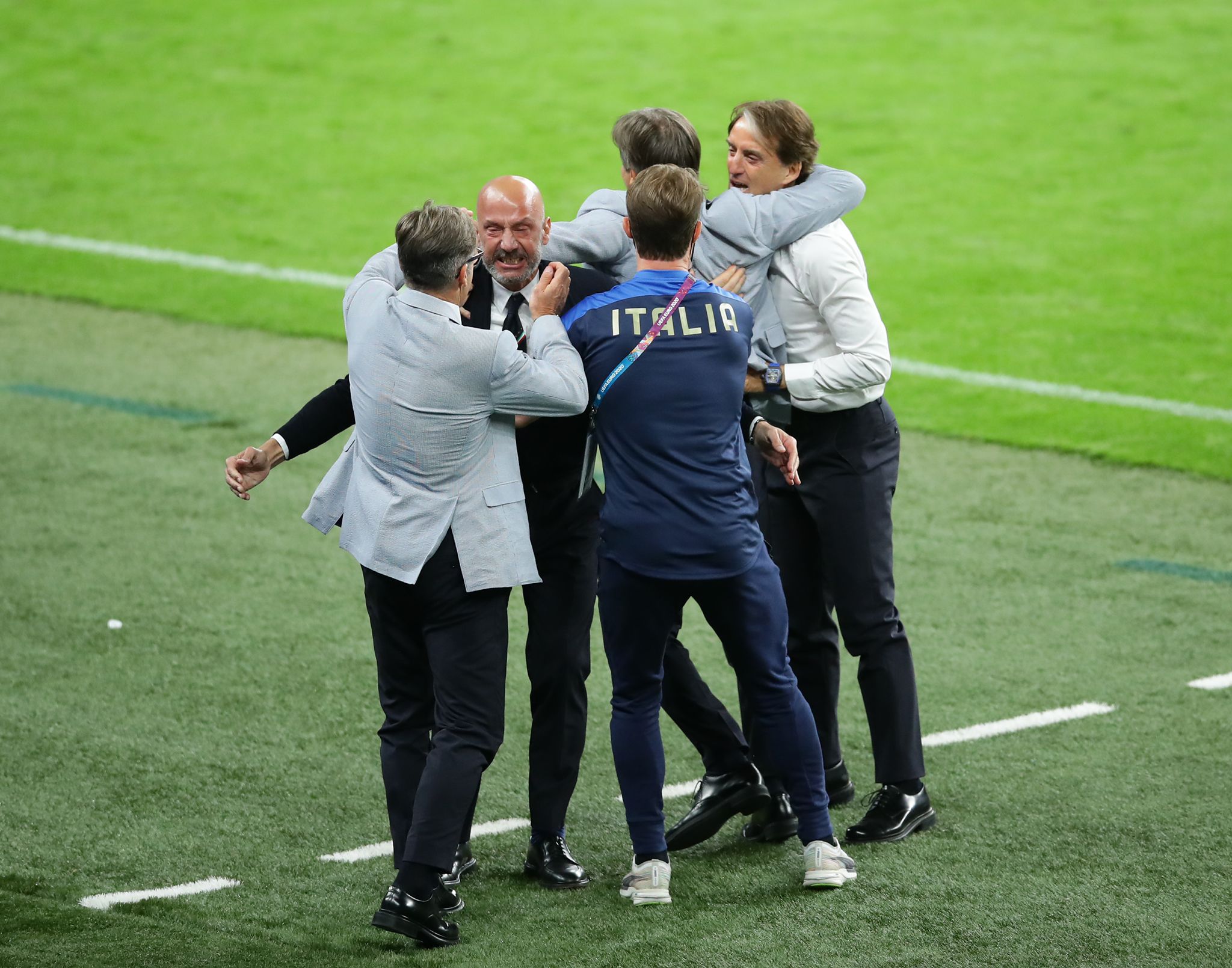 Nazionale Italiana: Mancini, Vialli, Evani - MilanPress, robe dell'altro diavolo (Photo Credit: Agenzia Fotogramma) Nazionale Italiana: Mancini, Vialli, Evani - MilanPress, robe dell'altro diavolo (Photo Credit: Agenzia Fotogramma)