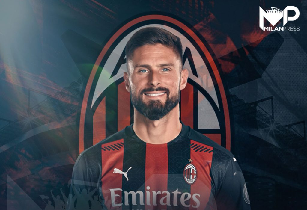 Milan: Giroud - Milanpress, robe dell'altro diavolo