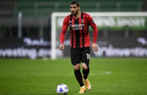 Milan: Theo Hernandez (Photo Credit: Agenzia Fotogramma)