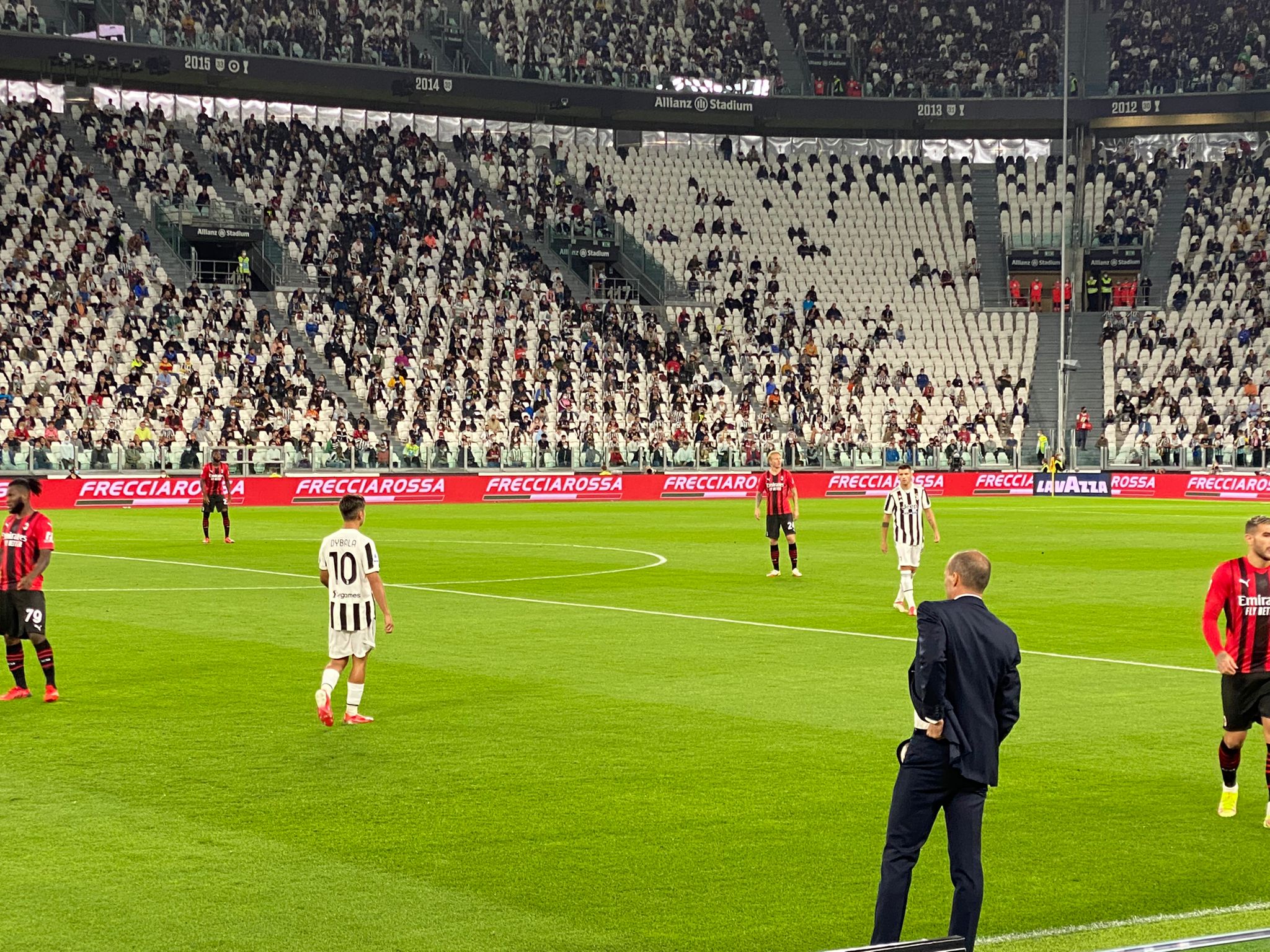 Allegri in Juventus-Milan - Milanpress, robe dell'altro Diavolo