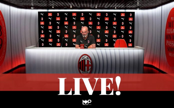 Conferenza stampa Pioli Live MilanPress