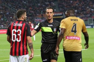Opoku Cutrone Arbitro Banti