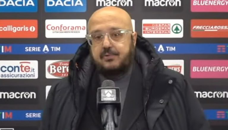 Udinese, Marino: “Milan? Meglio non si poteva cominciare. Vogliamo sfruttare il fattore sorpresa”
