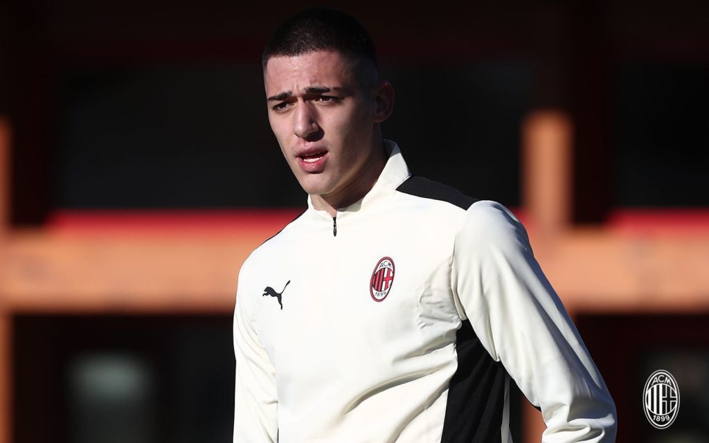 Marko Lazetic (Photo Credit: acmilan.com)