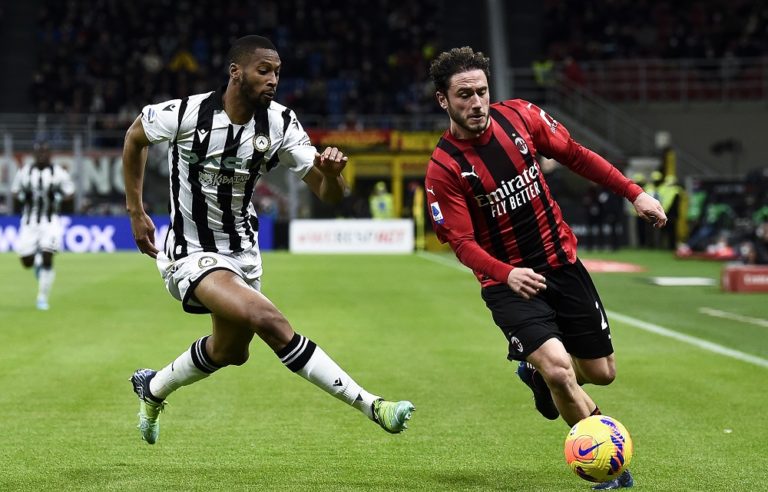 Milan-Udinese, le formazioni ufficiali: Pioli sceglie Rebic centravanti, Beto in panchina
