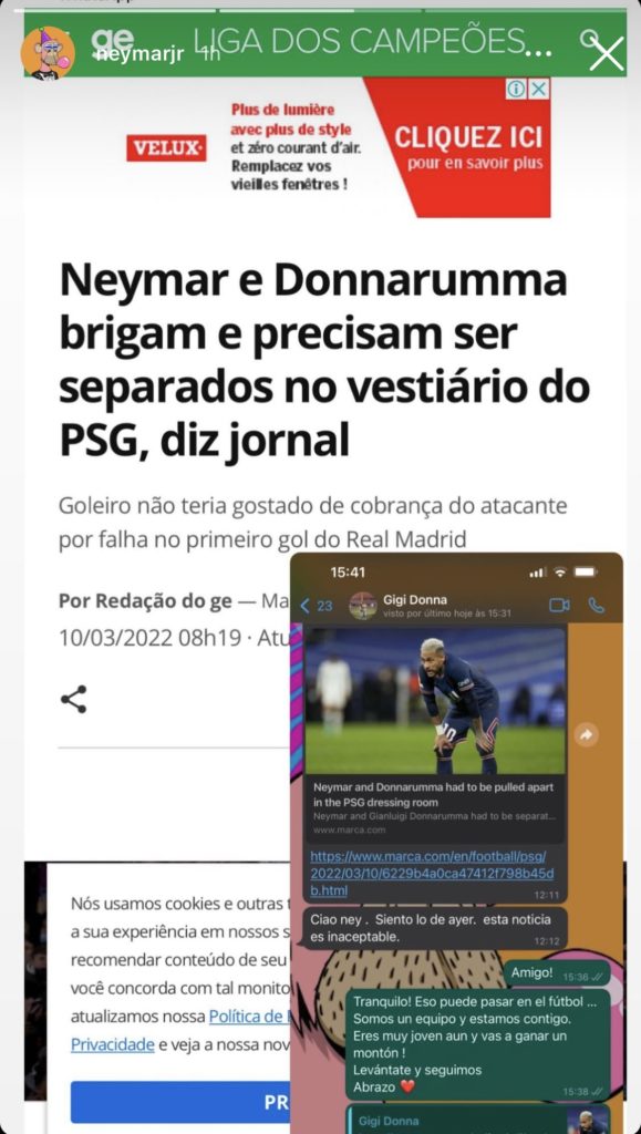 Lite donnarumma neymar