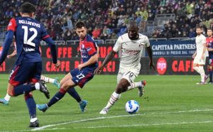 Cagliari-Milan: Franck Kessie e Alberto Grassi (Photo Credit: Agenzia Fotogramma)