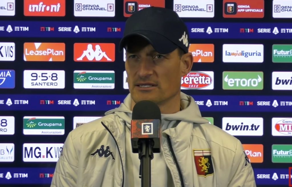 Genoa: Alexander Blessin - MilanPress, robe dell'altro diavolo