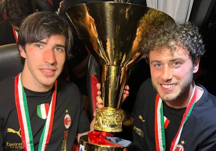 Calabria Tonali Scudetto Milan