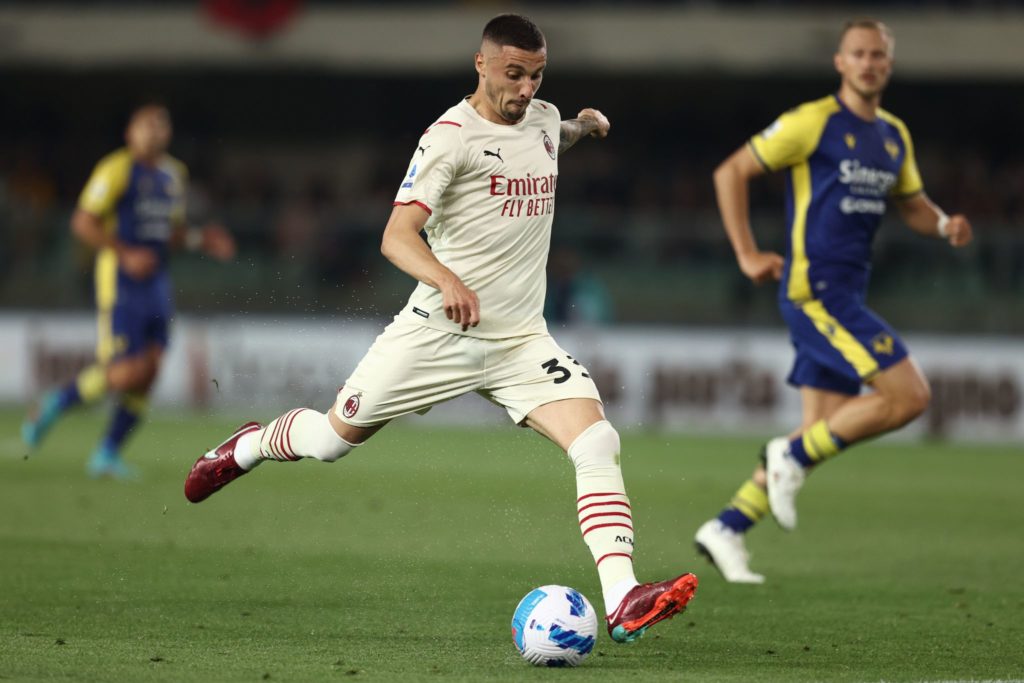 Hellas Verona-Milan: Rade Krunic e Antonin Barak (Photo Credit: Agenzia Fotogramma)