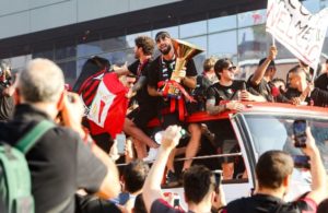 Milan: festa scudetto (Photo Credit: Agenzia Fotogramma)