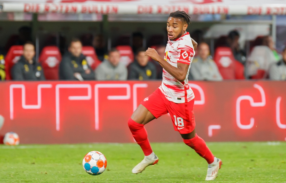 Christopher Nkunku ai tempi del Lipsia