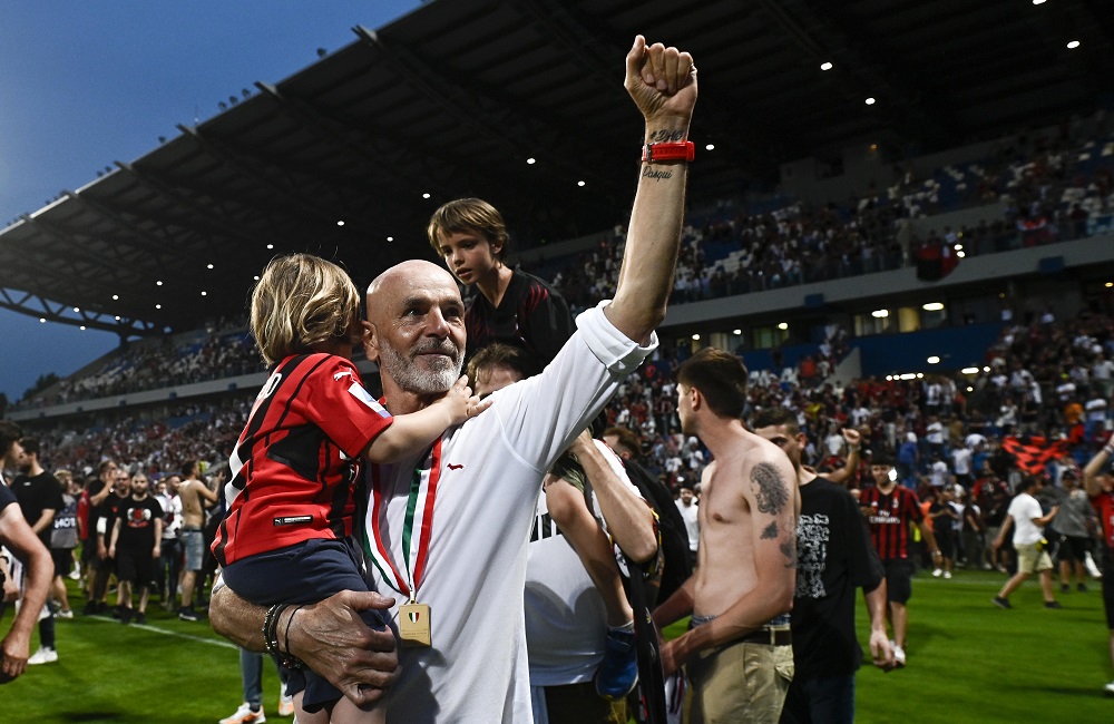 Milan: Stefano Pioli (Photo Credit: Agenzia Fotogramma)