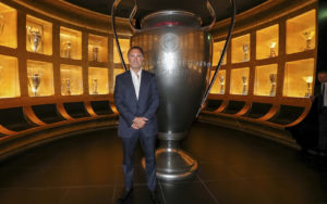 Milan: Gerry Cardinale all'interno del Museo (Photo by AC Milan/AC Milan via Getty Images)