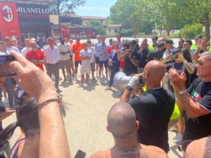 Maldini Curva Sud Squadra