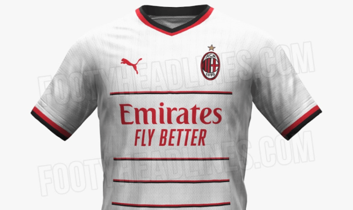 Milan: la nuova seconda maglia per la stagione 2022/23 (Photo Credit: Footy Headlines)