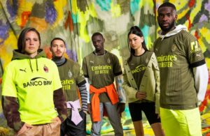 AC Milan Third Kit players (Photo Credit: AC Milan)
