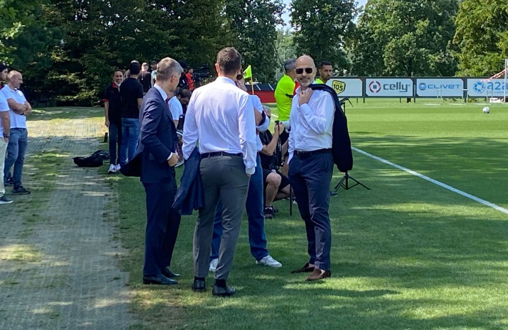 Milan: Paolo Maldini, Frederic Massara e Ivan Gazidis a Milanello - MilanPress, robe dell'altro diavolo