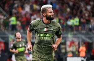 Milan: Olivier Giroud (Photo Credit: Agenzia Fotogramma)